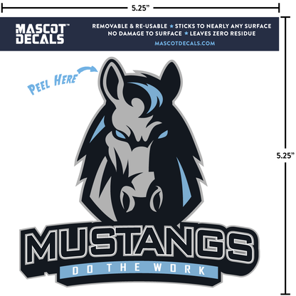 Reusable Mascot Decals Variety Sheet